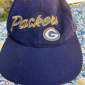 1990’s Green Bay Packers wool blend snap back baseball cap