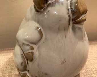 Pig ceramic fat pig with fun expression
