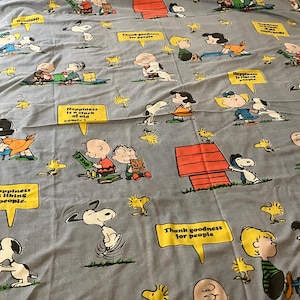70s PEANUTS SEARS ROEBUCK ベッドシーツ ビンテージ 70s PEANUTS SEARS ROEBUCK ベッドシーツ ビンテージ 70s ピーナッツ