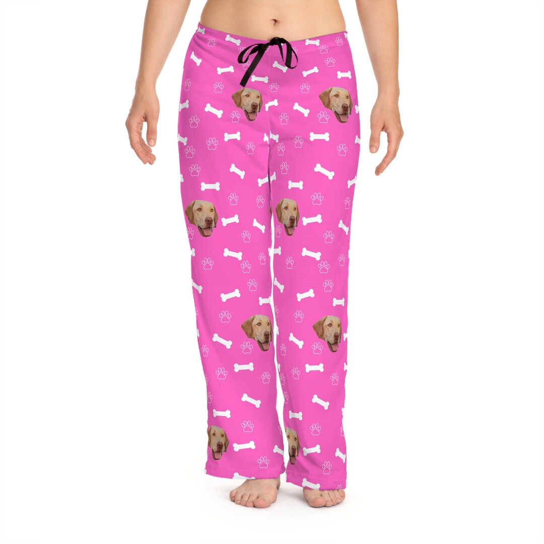 Dog Lover Pajamas Women's Pj Pants Personalized Pet Etsy