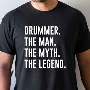 Drummer Shirt, Drummer Gift, Band Shirt, Gift for Drummer, Gift for Him, Shirt for Him, Drumming T Shirt, Funny Drummer Tee