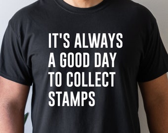 Stamps Shirt, Stamp Collecting, Stamp Collector, Stamp Gift, Gift for Him, Philately T Shirt, Gift for Her