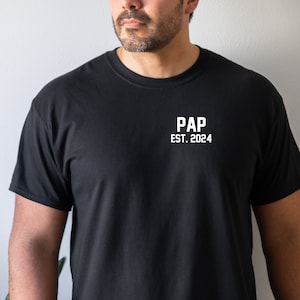 Pap Shirt, Pap Gift, Pap Fathers Day, Fathers Day Shirt, Gift for Him, Gift for Grandpa, Pap 2024 T Shirt, Custom Pap Shirt, Personalized