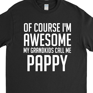 Pappy Shirt, Pappy gift, Pappy Fathers Day, Fathers Day Gift, Gift from Grandkids, Gift for Him, Funny Pappy Tee