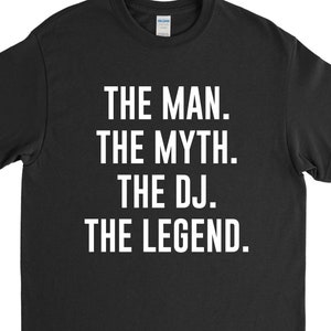 Dj Shirt, Dj Gift, Disc Jockey Tee, Dj Tshirt, Funny Dj T Shirt, Gift for Him, Radio Dj, Unisex Shirt