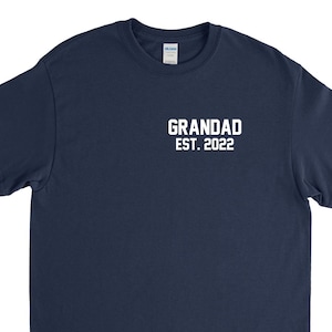 Grandad 2022 Shirt, Grandad Shirt, Grandad Gift, Grandpa Shirt, Grandpa Gift, Grandad Birthday Gift, Baby Reveal, Custom Grandad