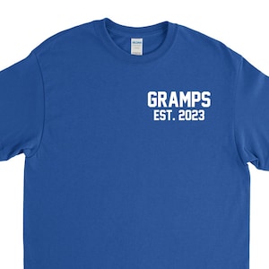 Gramps Shirt, Gramps 2023 Tee, Gramps Fathers Day, Fathers Day Gift, Gift for Him, Gramps T Shirt, Gramps Gift