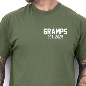 Gramps Est 2025, Gramps Shirt, Gramps Gift, Gift for Gramps, Gift for Him, Gramps Fathers Day, Fathers Day Gift