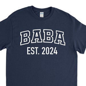 Baba Shirt - Baba Est 2024 - Baba Gift