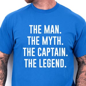 Captain Shirt, Captain Gift, Boat Captain, Funny Captain Tee, Gift for Him, Boating Shirt, Boat Owner Gift