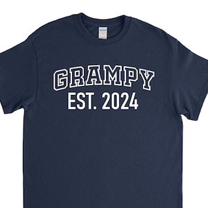 Grampy Shirt - Grampy Est 2024 - Grampy Gift