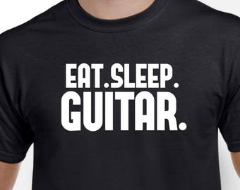 Guitar Shirt-Eat Sleep Guitar Gift Men Women