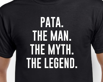 Pata Camisa - Pata Regalo - El Hombre El Mito La Leyenda - Pata Tshirt