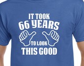 66th Birthday Shirt For Men - Classic 1959 Retro Design - Customizable T-Shirt Gift