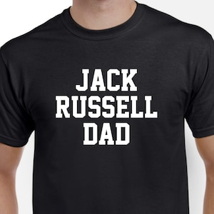 Jack Russell Terrier Dad Shirt Tshirt Gift