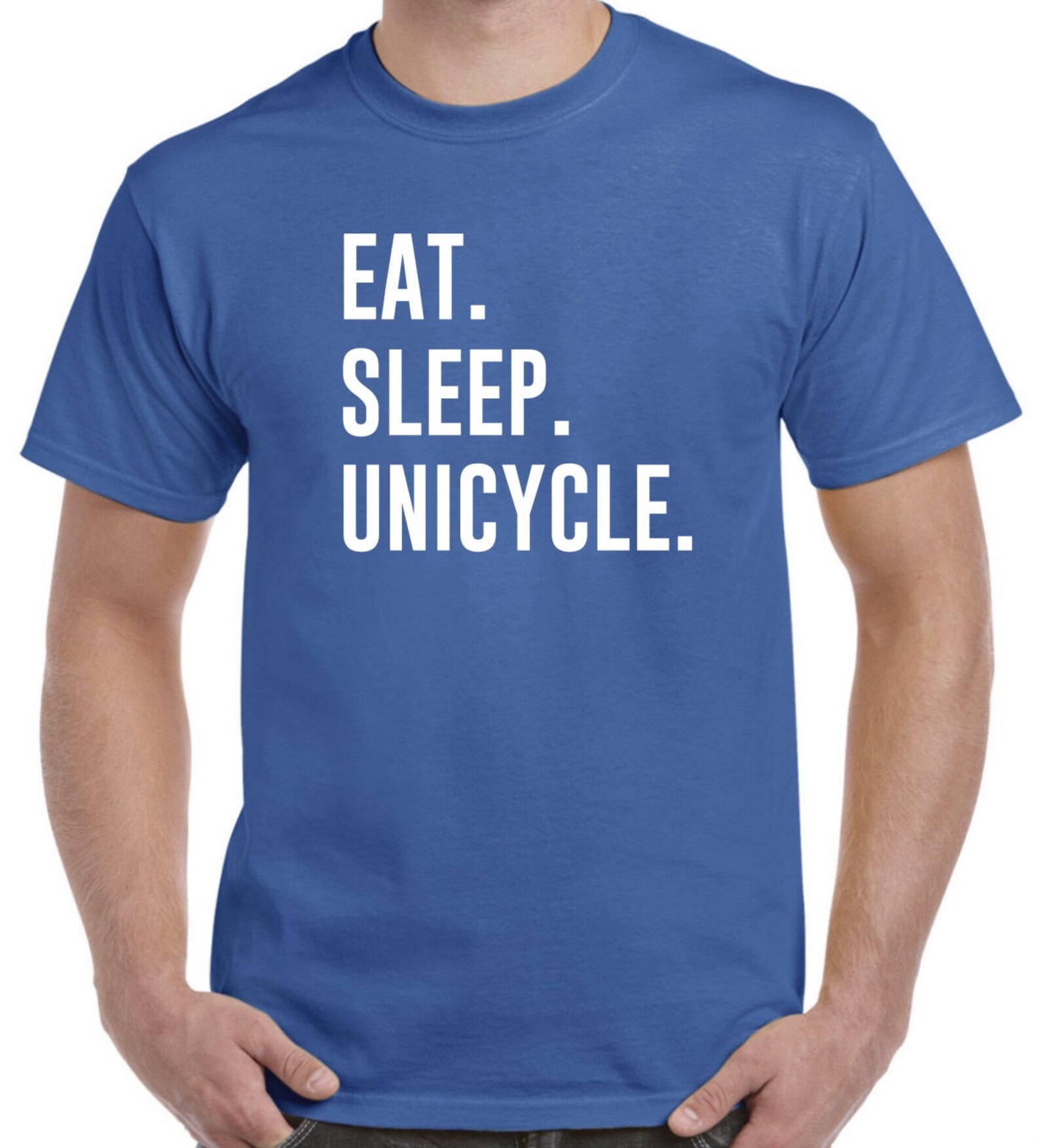 Unicycle Shirteat Sleep Unicycle Shirt for Unicyclist T Shirt Etsy