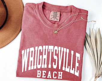 Wrightsville Beach North Carolina, Wrightsville Beach Shirt, Trendy Travel, Travel T Shirt, Comfort Colors®