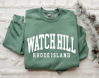 Watch Hill Rhode Island Comfort Colors Crewneck Sweatshirt - Etsy