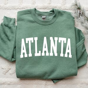 Atlanta Sweatshirt, Atlanta Georgia, Atlanta Gift, Crewneck Sweatshirt