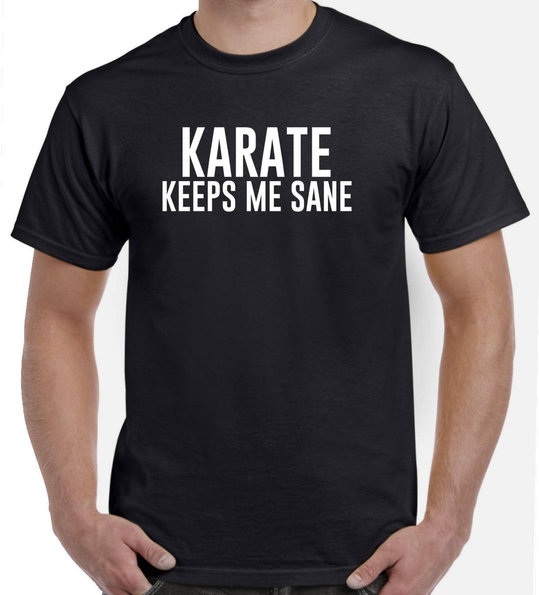 TShirt-People Evolution Karate T-Shirt Herren Sprüche Lee Sport