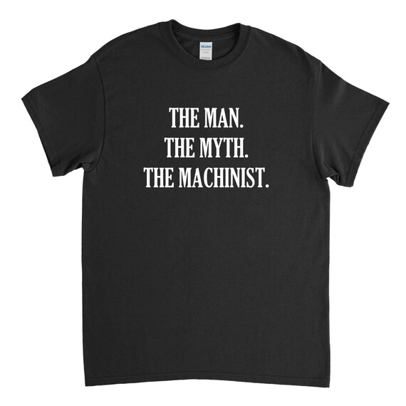 Machinist Definition T-Shirt — Navy Blue, Unisex Fit — Funny Machinist Gift Tee For Men & Women - View #3