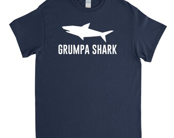 Grumpa Shark - Grumpa Shirt - Grumpa Gift - Grandpa Shirt