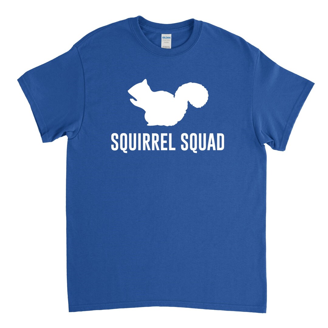 Squirrel Squad, Squirrel Shirt, Funny Squirrel Shirt, Squirrel Gift ...