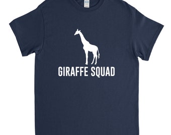 Giraffe Squad, Giraffe T Shirt, Giraffe Gift, Funny Giraffe Shirt