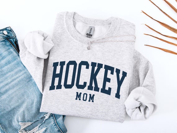 Hockey Mom Sweatshirt, Hockey Mom Gift, Hockey Parent, Hockey Sweatshirt, Gift for Her, Crewneck Sweatshirt