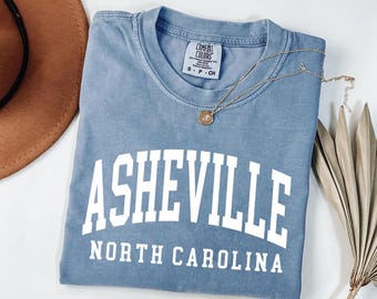 Asheville Shirt, Asheville North Carolina, Asheville NC Tee, Asheville T Shirt, Gift for Her, Comfort Colors®