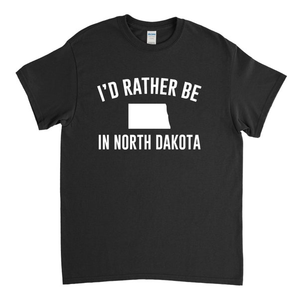 North Dakota Shirt, North Dakota Native, North Dakota Gift