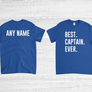 Captain Shirt, Captain Gift, Boat Captain, Boater Shirt