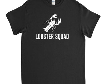 Lobster Squad, Camisa de langosta, Langosta divertida, Amante de la langosta, Regalo de langosta, Camisa de mariscos