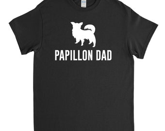 Camisa Papillon, Papillon Dad, Papillon Dad Gift, Perro Dad, Raza de perro, Papillon Owner