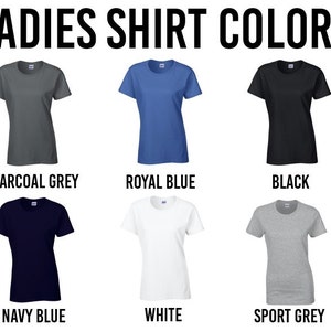 Puede incluir: Seis camisetas de diferentes colores para mujeres. Los colores son gris carb&oacute;n, azul real, negro, azul marino, blanco y gris deportivo.