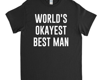 Best Man Shirt Etsy