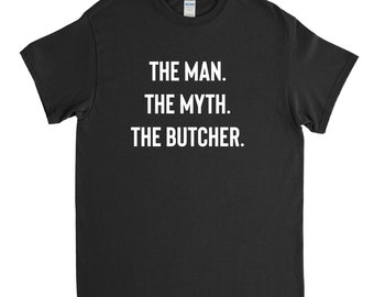 Butcher Shirt, Butcher Gift, Butcher Shop, Meat Cutter, Unisex Shirt, Gift for Him