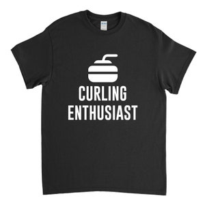 Curling Enthusiast, Curling Shirt, Curler Gift, Curling Sport