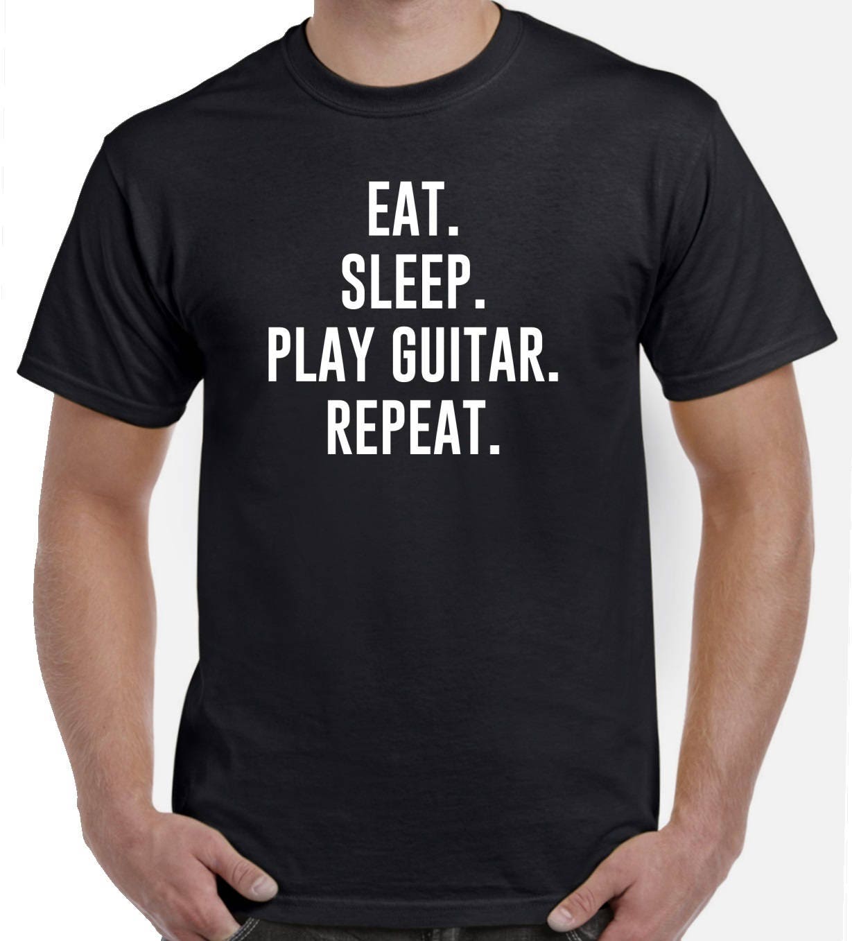 Eat Sleep Play Guitar Repeat T-Shirt Eat Sleep Play Guitar Repeat T-Shirt