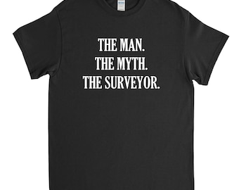 Funny Surveyor Definition T-Shirt - Unisex Gift For Men & Women Land Surveying Apparel