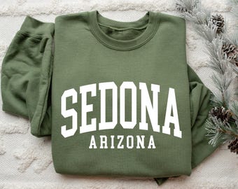 Sedona Sweatshirt, Sedona Arizona, Sedona AZ Gift, Crewneck Sweatshirt, Travel Sweatshirt