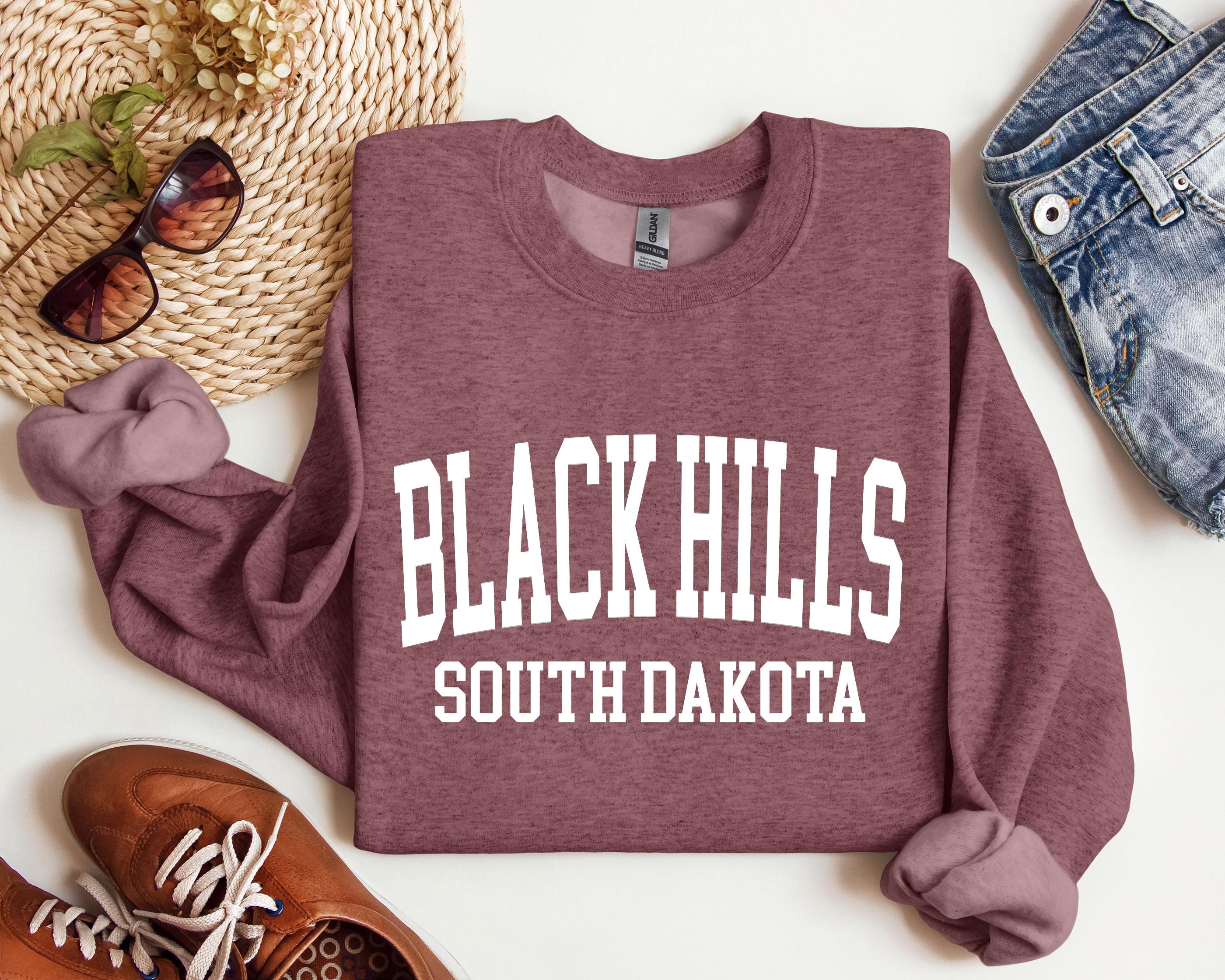 Black Hills Sweatshirt, Black Hills Pullover, Crewneck Sweatshirt