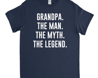 Grandpa Shirt, Grandpa Birthday Gift, New Grandpa, Grandpa Pregnancy Announcement, Grandpa Retirement Gift, Fathers Day Shirt