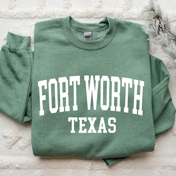 Meet Me In Fort Worth Horse Print Crewneck Knit Sweater