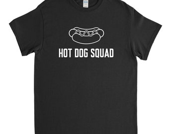 Hot Dog Squad, Hot Dog Shirt, Hot Dog Lover, Hot Dog T Shirt, Funny Hot Dog, Hotdog Tshirt