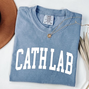 Cath Lab Shirt, Cath Lab Gift, Cath Lab Nurse, Custom Shirt, Gift for Her, Comfort Colors®