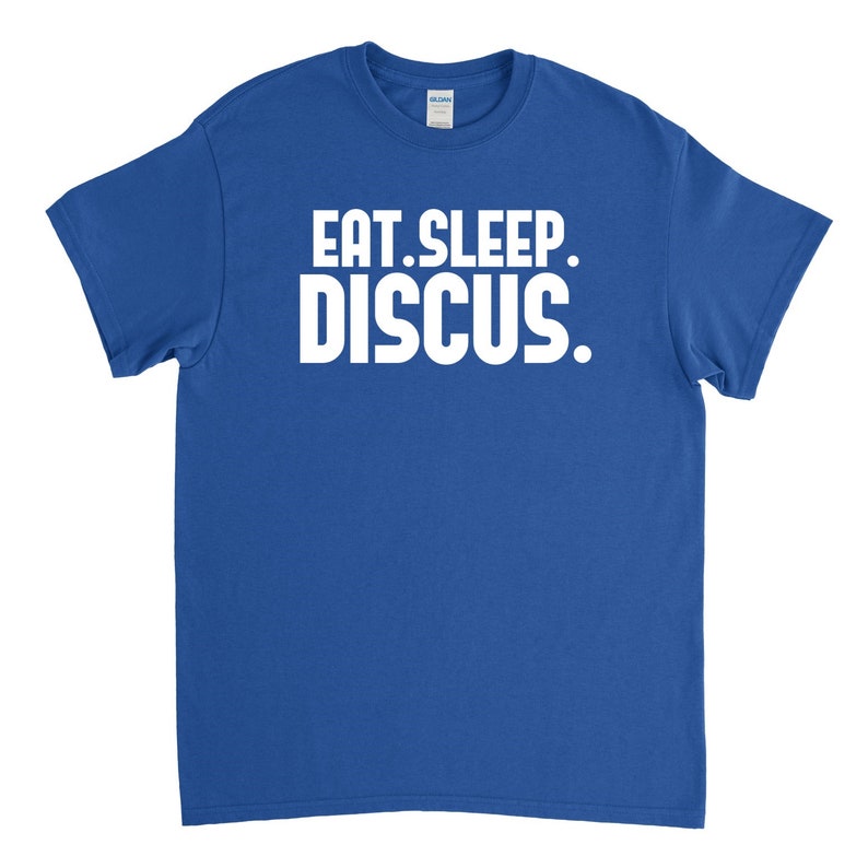 Discus Shirt Eat Sleep Discus Discus Gift Discus Thrower Etsy