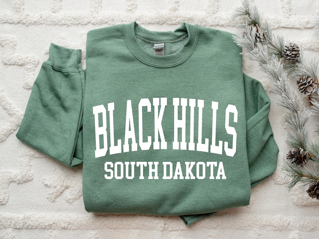 Black Hills Sweatshirt, Black Hills Pullover, Crewneck Sweatshirt