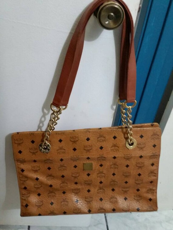 mcm chain bag