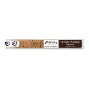 Cóctel instantáneo de chocolate, caramelo y espresso Martini